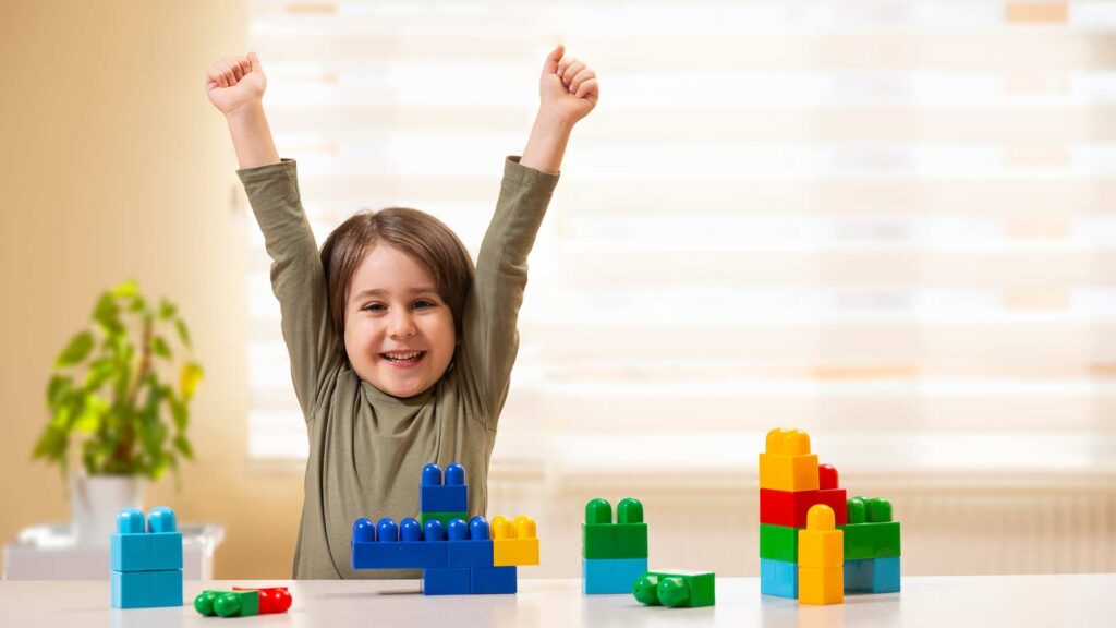 Happy Kid Playing