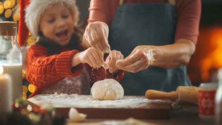Holiday cooking with children with ASD